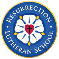 Ressurection Lutheran School Cary logo
