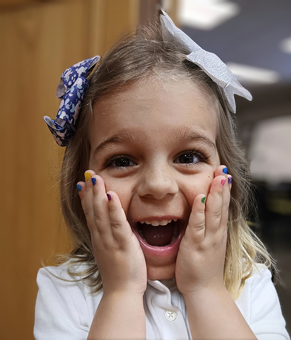 excited kid